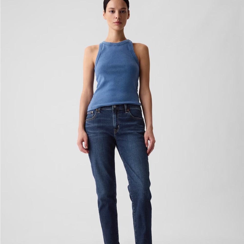 Gap Girlfriend Mid Rise Jeans